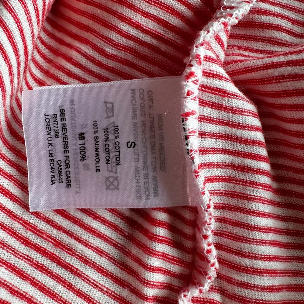 J. Crew Striped Cotton Ringer Tee‎